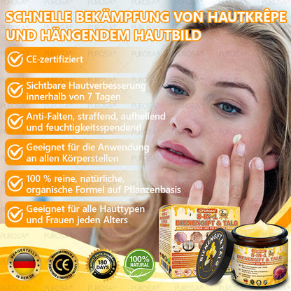 ❤️𝗣𝗨𝗥𝗢𝗦𝗔® 8-in-1 Bienengift & Talg Hautcreme – Jetzt -80% · Sichtbare Wirkung in 7 Tagen · Nur heute letzter Tag!